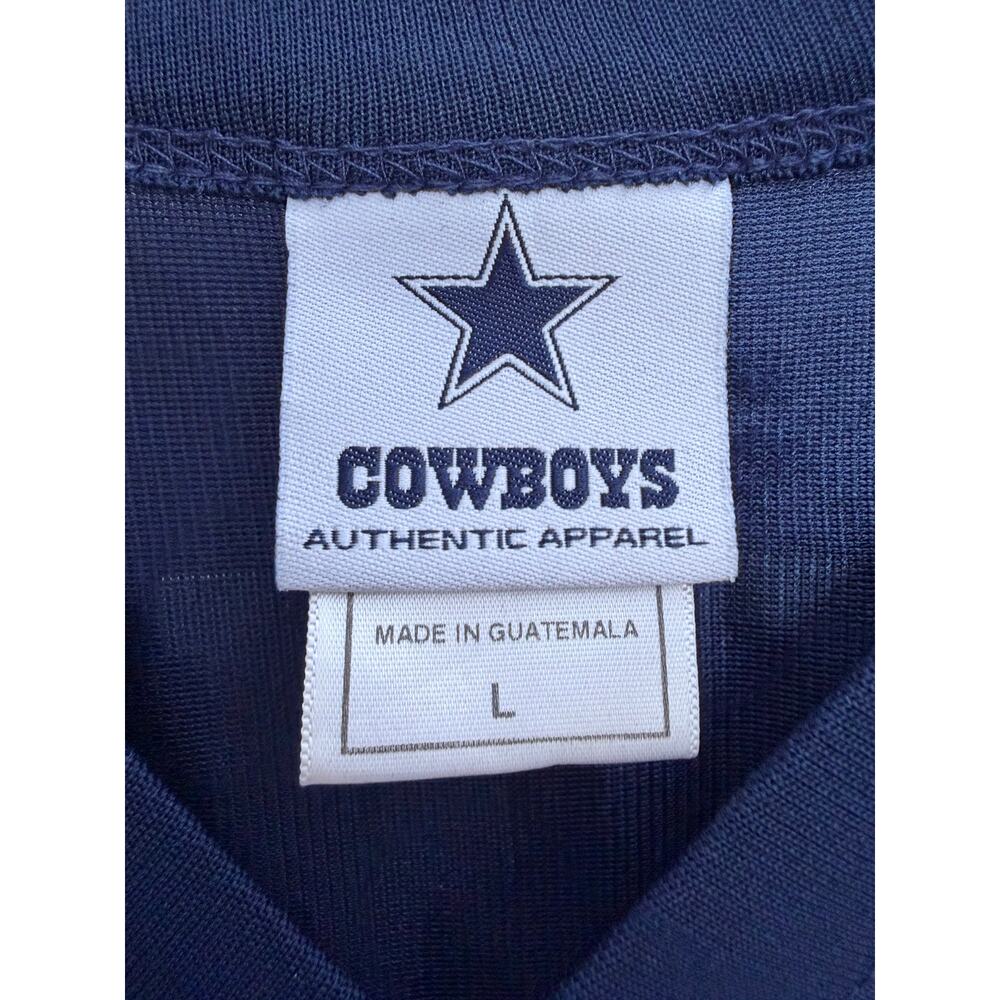 Dallas Cowboys Tony Romo #9 Jersey Mens Large Blue NFL Football Shirt - Picture 3 of 5
